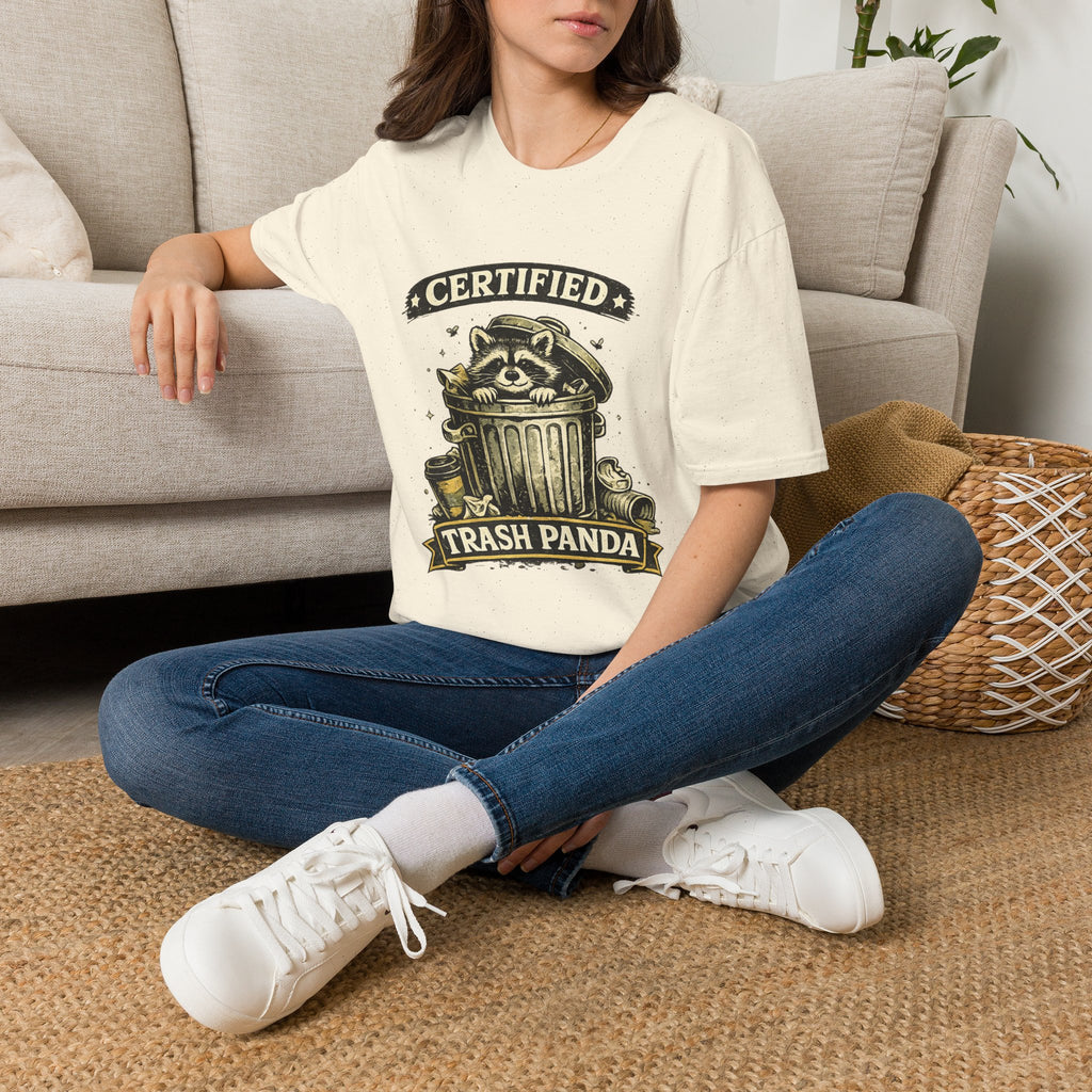 Certified Trash Panda T-Shirt — Funny Raccoon Graphic Tee