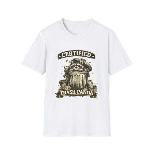 Certified Trash Panda T-Shirt — Funny Raccoon Graphic Tee